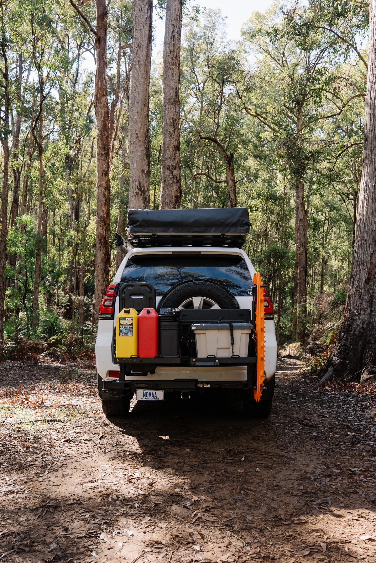 Toyota 150 Prado Hitch-Mounted Rear Bar
