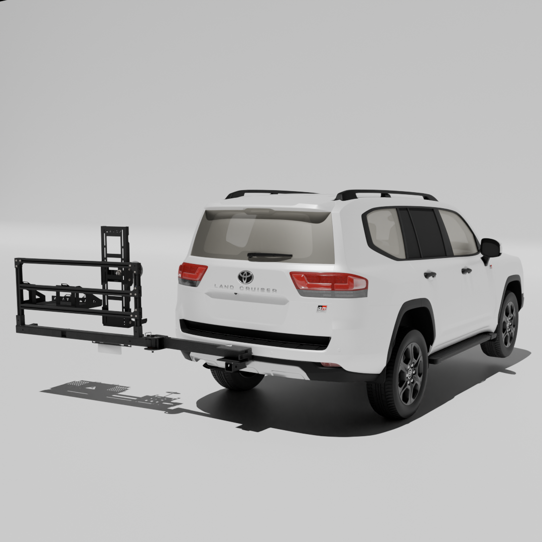 300s LC Hitch-Mounted Rear Bar
