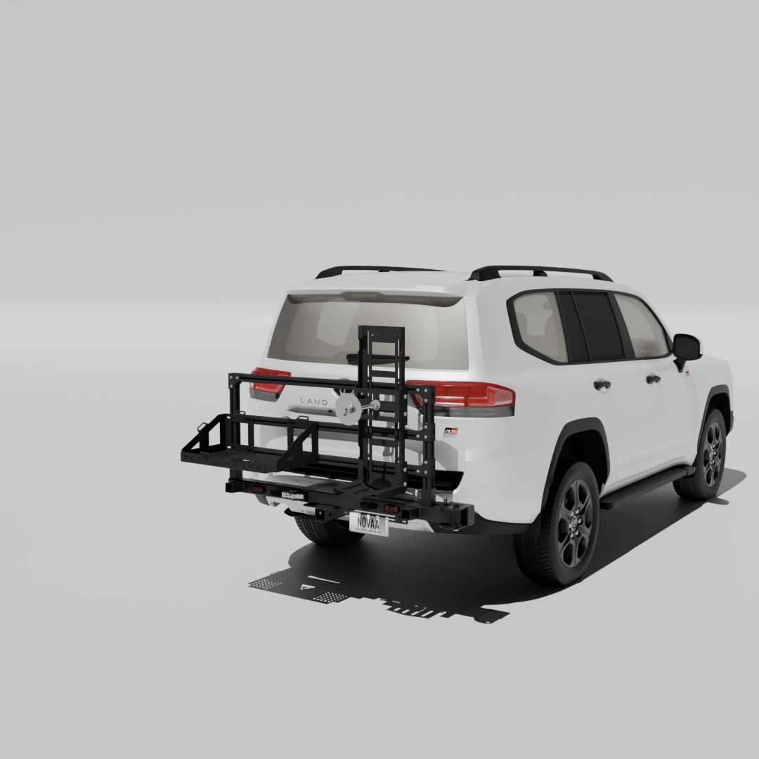 300s LC Hitch-Mounted Rear Bar