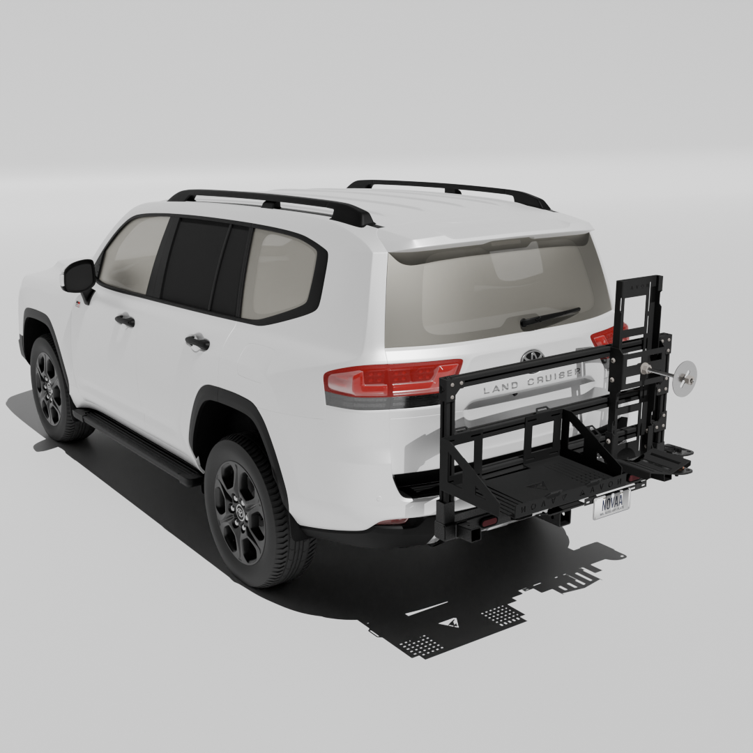 300s LC Hitch-Mounted Rear Bar