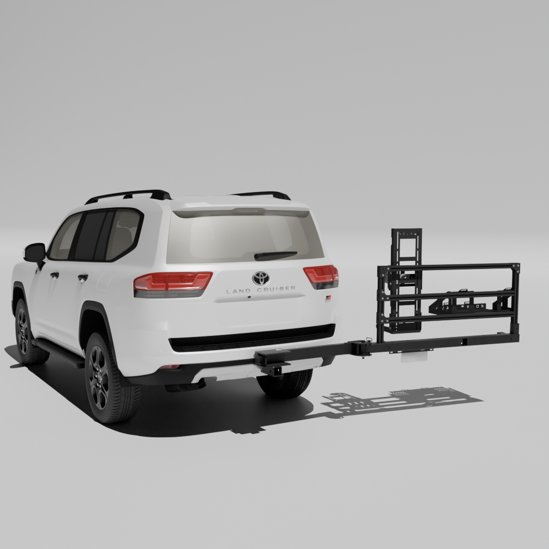 300s LC Hitch-Mounted Rear Bar