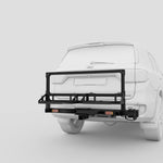 Modular twin carrier system ready for BBQs, jerries or storage tubs