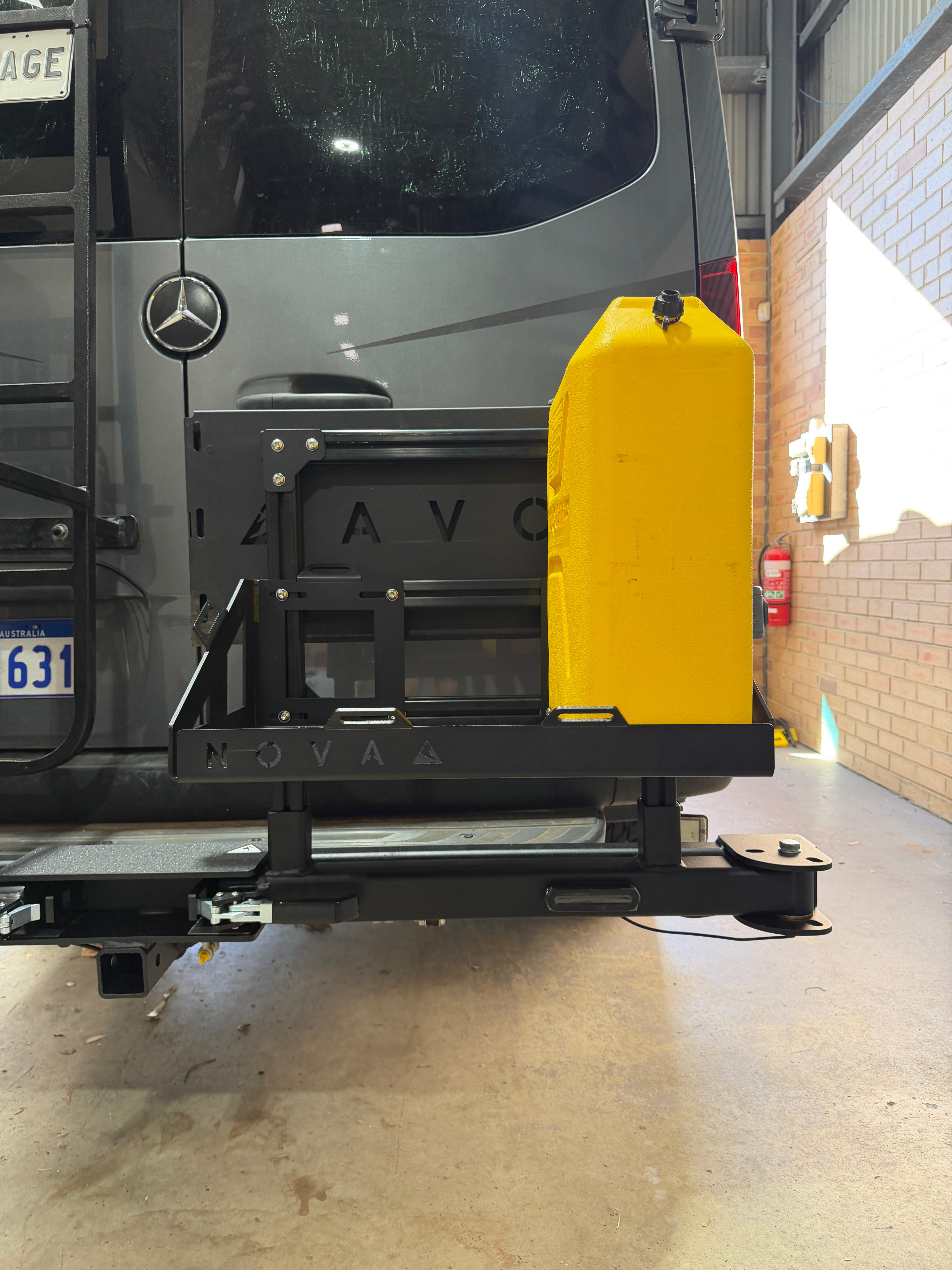 Sprinter Van Rear Bar Gear Carrier