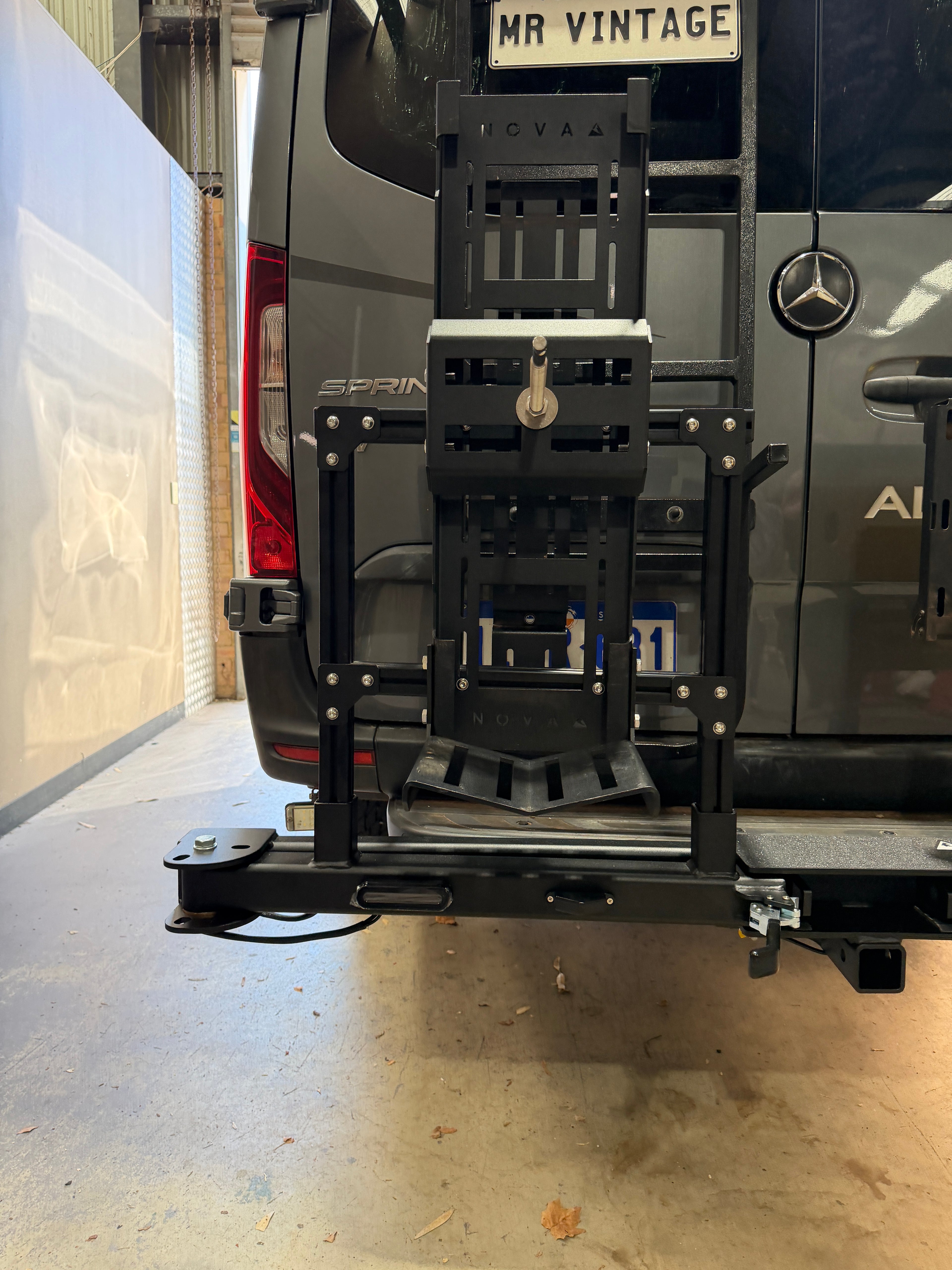 Sprinter Van Rear Bar Gear Carrier