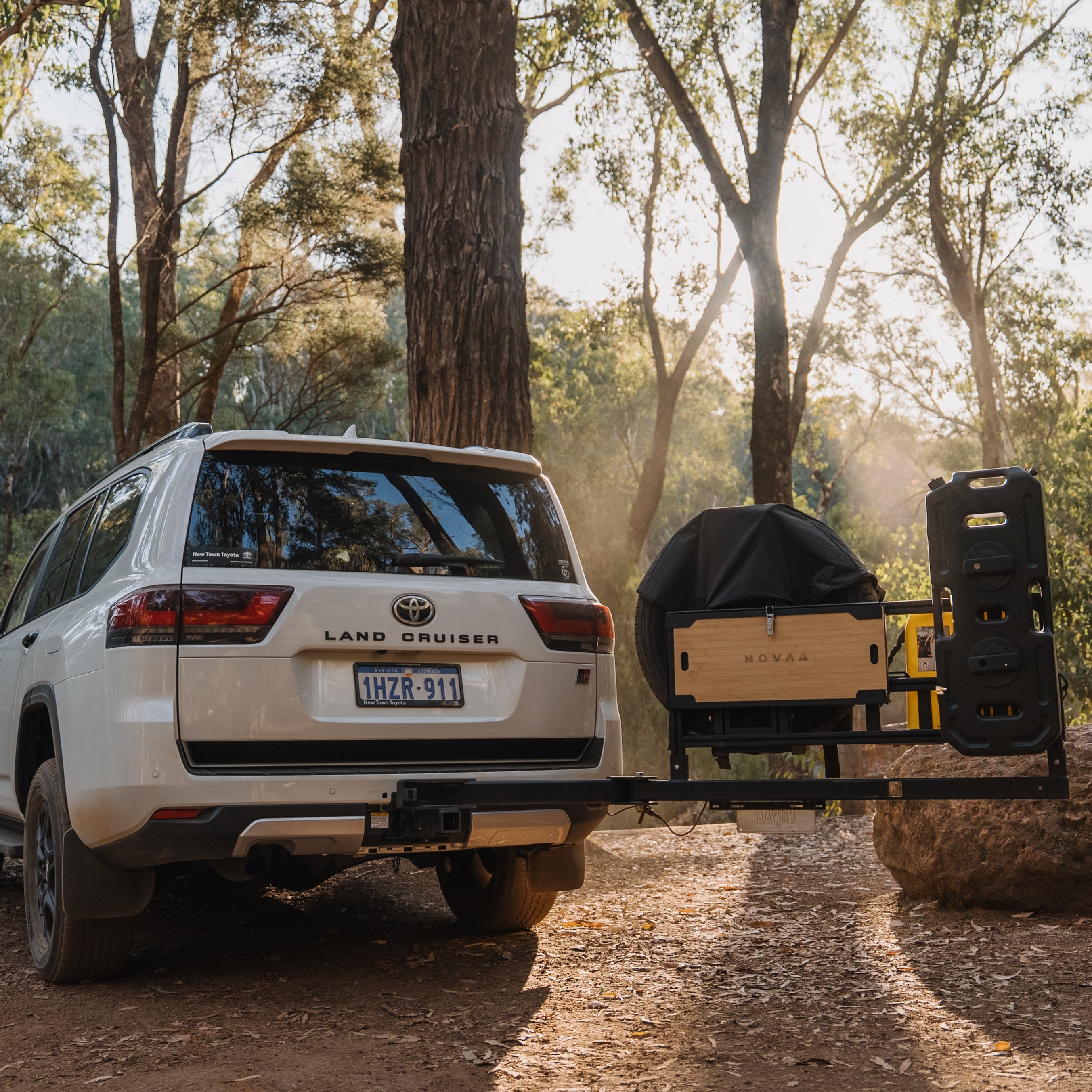 300s LC Hitch-Mounted Rear Bar