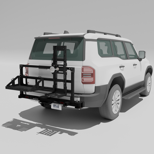 Toyota 250 Prado Hitch-Mounted Rear Bar
