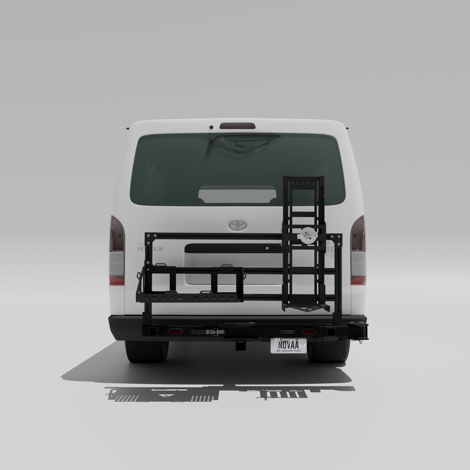 Hiace & Transporter Hitch-Mounted Rear Gear
